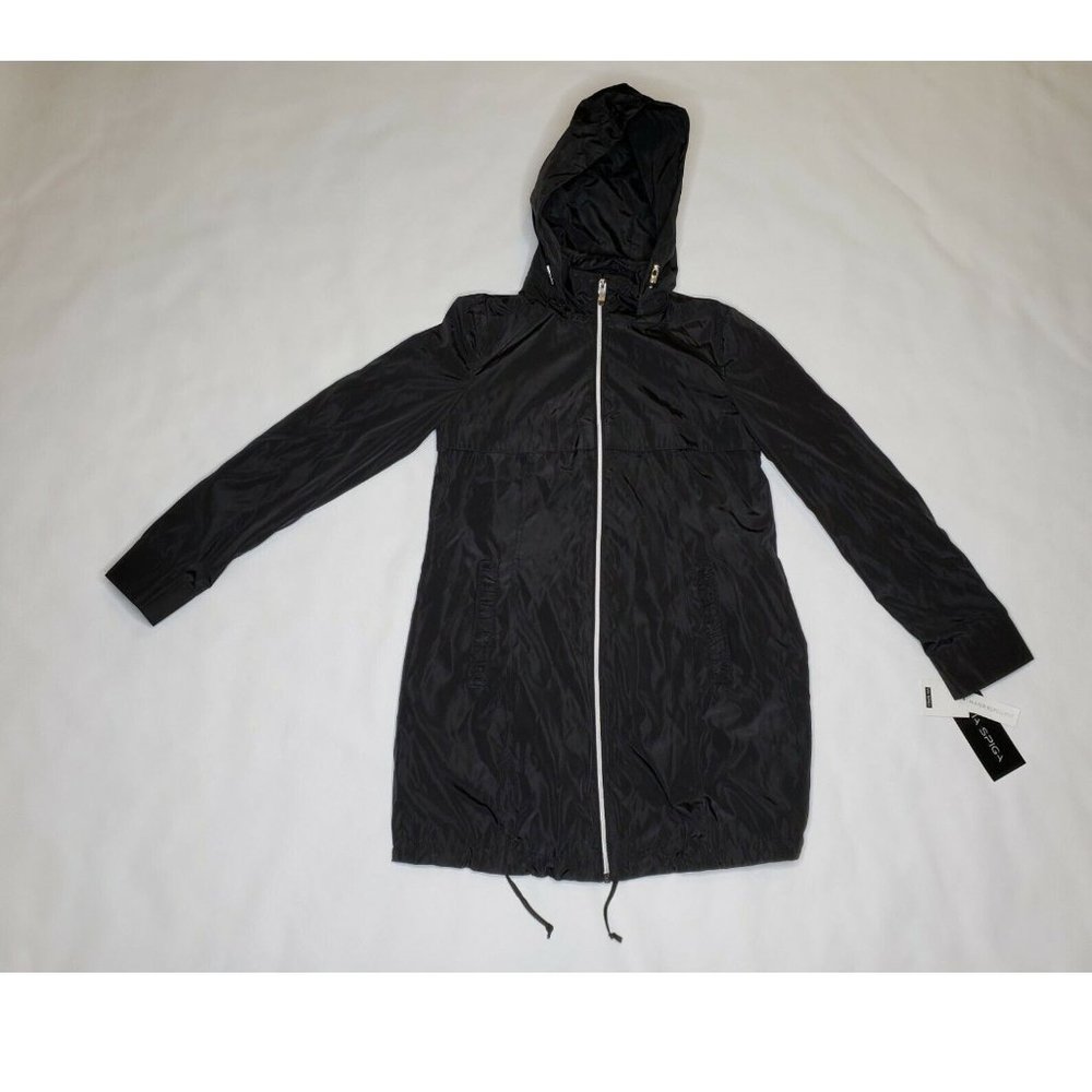 VIA SPIGA Packable Rain Jacket Women's XS